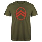 T-SHIRT CITROËN CORPORATE KAKI HOMME