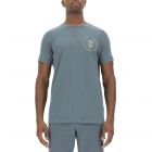 T-SHIRT LOGO 2 CV CITROËN BLEU ORAGE UNISEXE