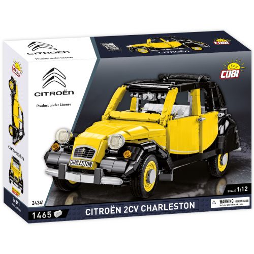 JOUET CITROËN 2 CV CHARLESTON 1465 BLOCS JAUNE