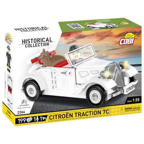 JOUET CITROËN TRACTION 7C 1934 199 BLOCS BLANC