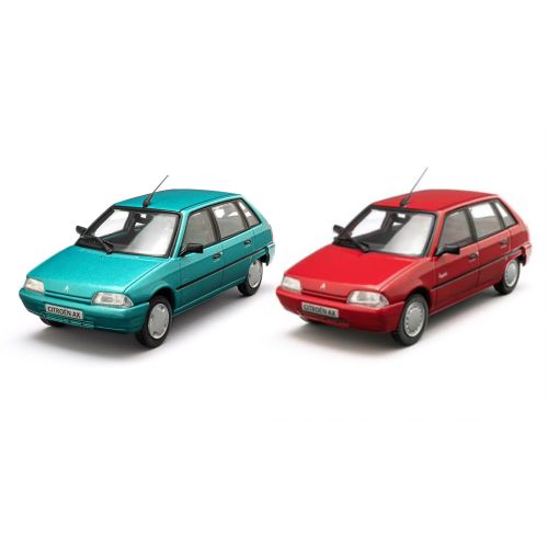 MINIATURE CITROËN AX 5 PORTES 1996 1/43 Rouge