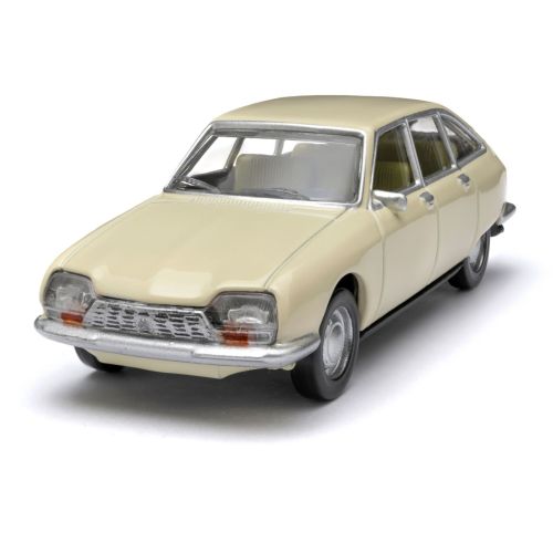 MINIATURE CITROËN GS 1970 1/64 Beige Erable