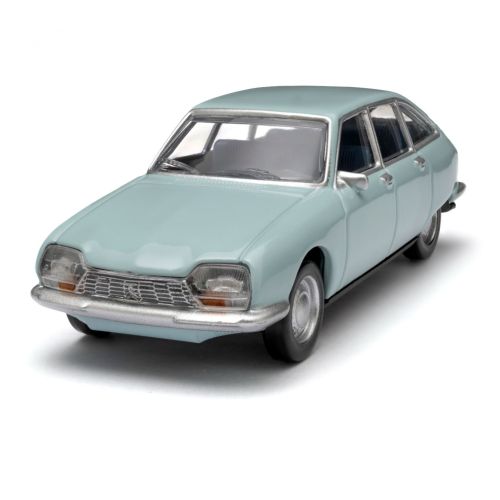 MINIATURE CITROËN GS 1970 1/64 Bleu Thasos