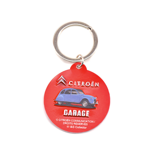 PORTE-CLÉS CITROËN RETRO 2 CV ROUGE