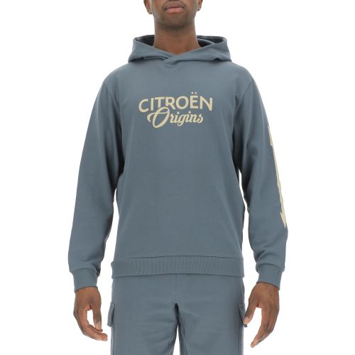 SWEAT A CAPUCHE CITROËN ORIGINS BLEU ORAGE UNISEXE
