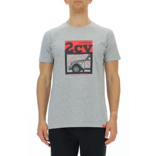 T-SHIRT 2 CV CITROËN GRIS UNISEXE