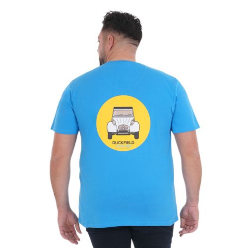 T-shirt Bleu Ruckfield 2CV