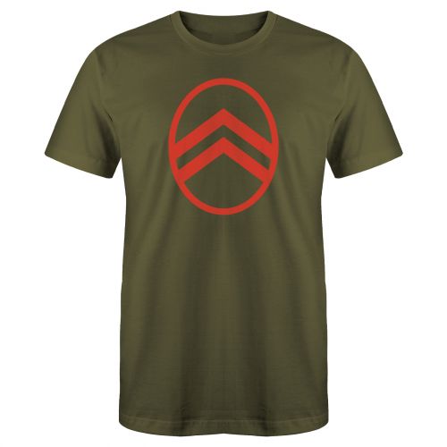 T-SHIRT CITROËN CORPORATE KAKI HOMME