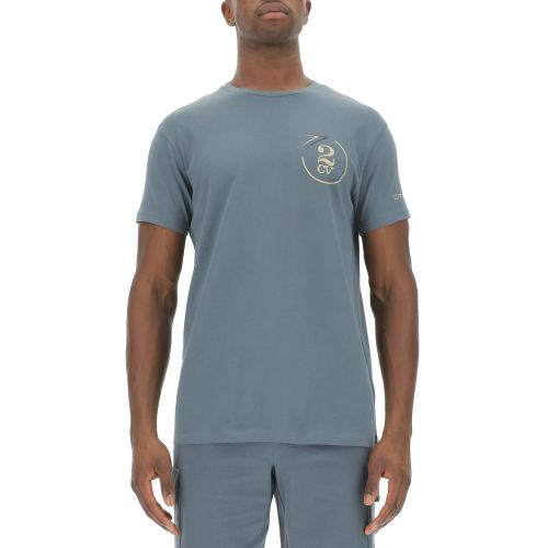T-SHIRT LOGO 2 CV CITROËN BLEU ORAGE UNISEXE