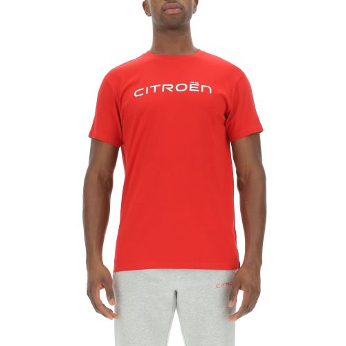 T-SHIRT LOGO CITROËN CORPORATE ROUGE UNISEXE