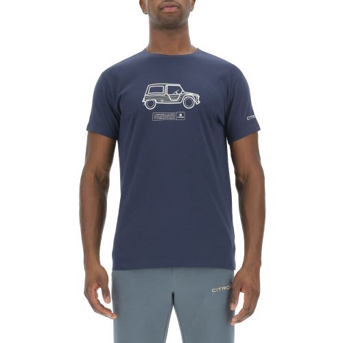 T-SHIRT MODELE MEHARI CITROËN BLEU UNISEXE
